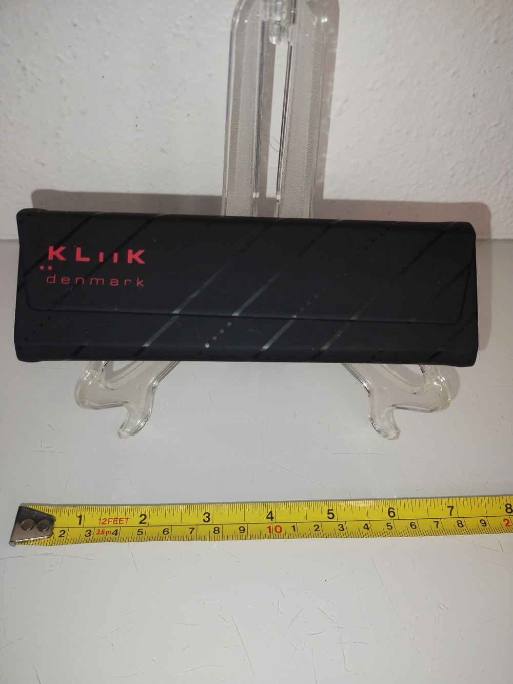 Kliik Denmark Black Eyewear Fold Flat Case